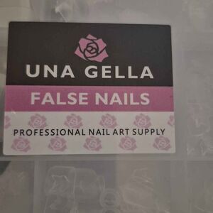 504PCS Short Nail Tips Square Shape Nail Extension Square Pre Etched Gel